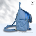 民族手工貓頭鷹戶外休閒背包